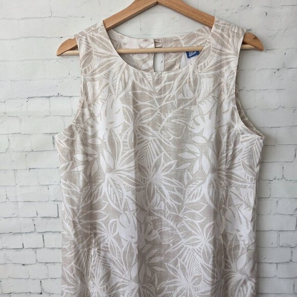 Ripskirt Hawaii Sun Dress Long Size M Ivory Floral Hibiscus Midi Maxi Limited Ed - Picture 2 of 8